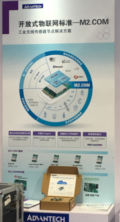 研華攜手行業(yè)伙伴發(fā)布IoT無線傳感平臺M2.COM，推動物聯(lián)網(wǎng)技術(shù)研發(fā)創(chuàng)新